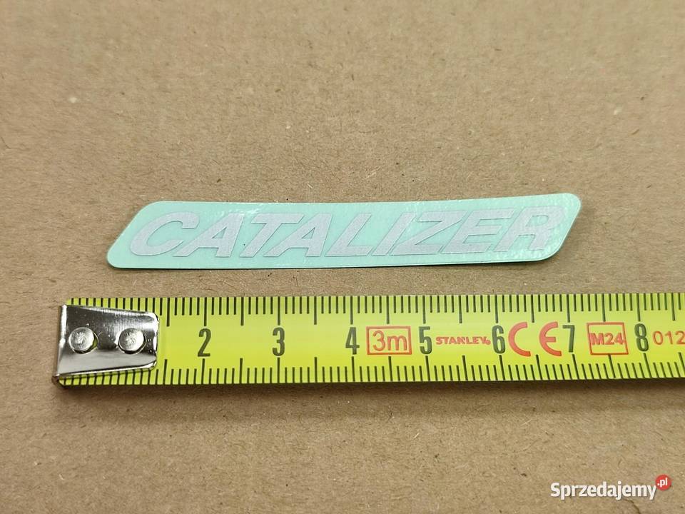 NAKLEJKA CATALIZER NA LEWY BOCZEK YAMAHA YW100E Emblematy