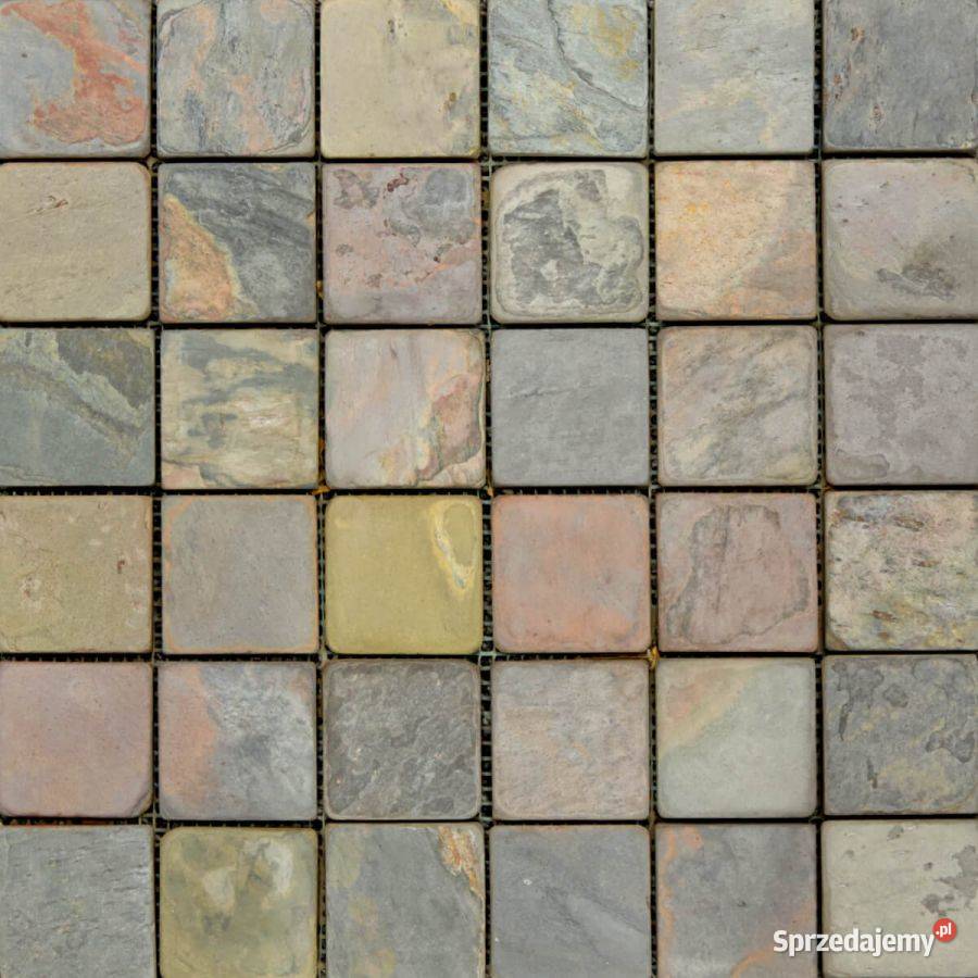 Mozaika łupek Multicolor 30x30x1 Kraków