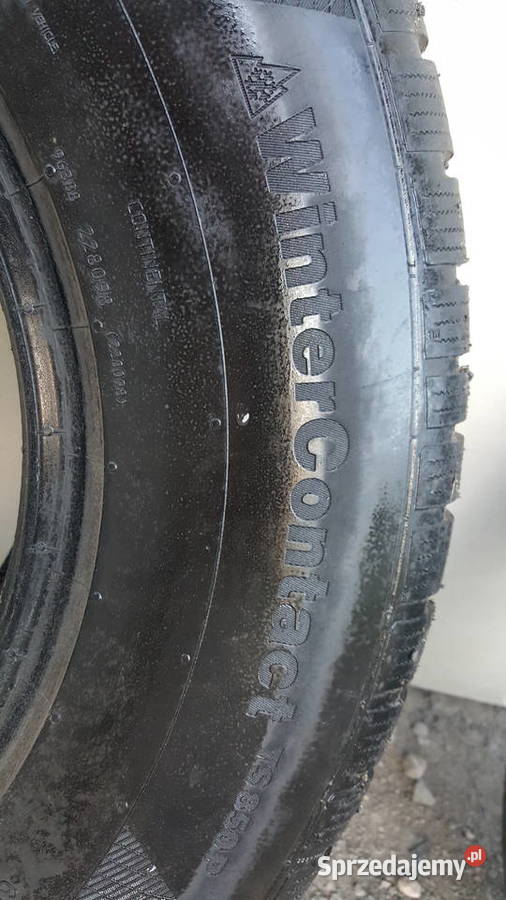 Opony Continental 24570 R16 T zimowe 2 70 sprzedam