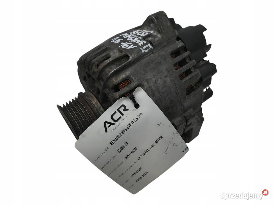 ALTERNATOR Renault Megane II Scenic II 16 16V osobowe
