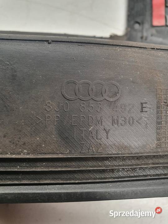 NAKŁADKA LISTWA PROGOWA AUDI TT 8J 8J0853492E Listwy i nakładki Przystajń