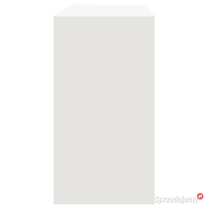 Stolik konsolowy białe 89x41x765 materiał mazowieckie Warszawa