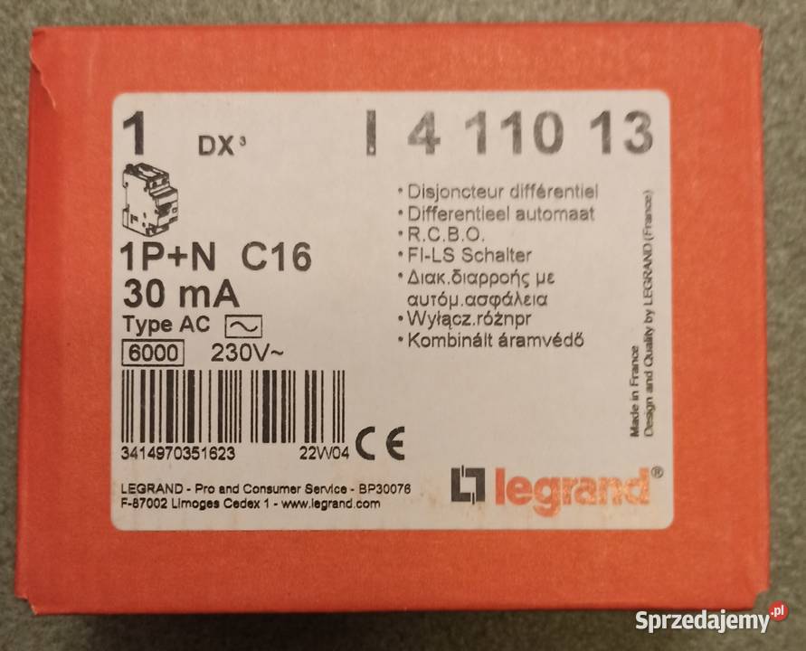 Wyłącznik Legrand Kraków sprzedam