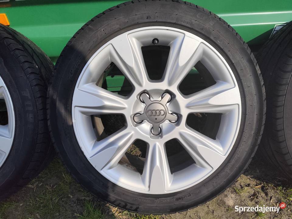 Alu z oponami 17 5x112