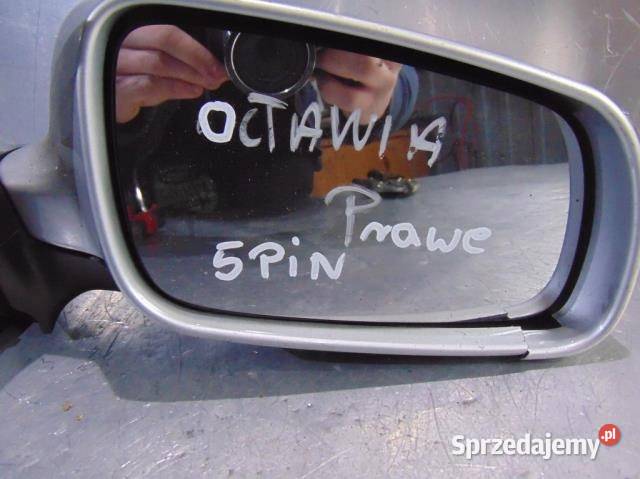 LUSTERKO PRAWE SKODA OCTAVIA Lusterka zewnętrzne
