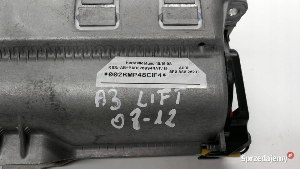 PODUSZKA POWIETRZNA PASAŻERA AUDI A3 8P Przystajń