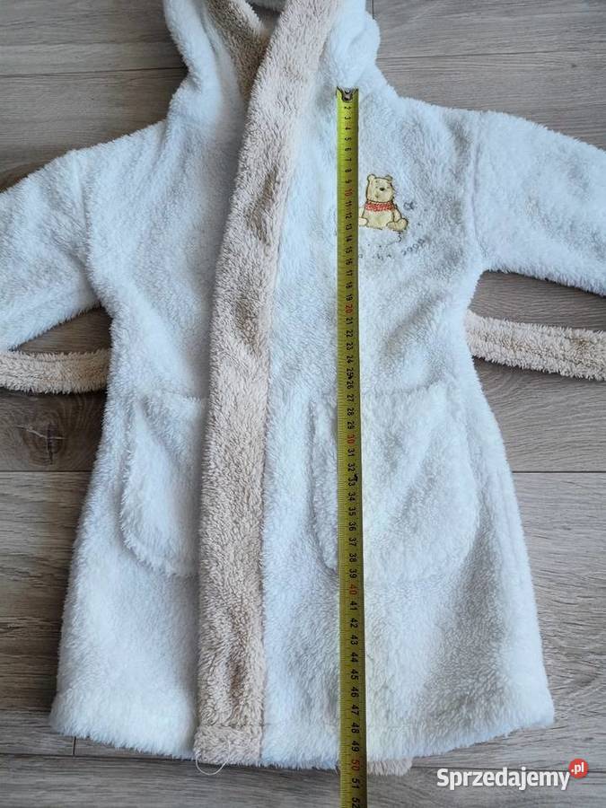 Szlafrok dziecięcy ciepły z kieszeniami Kubuś Rozmiar 98 Płock