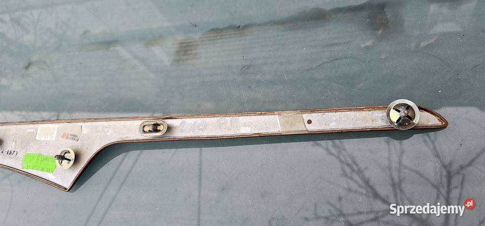 Listwa drzwi drewno prawy przód mercedes w210 Pozostałe Zbąszyń sprzedam