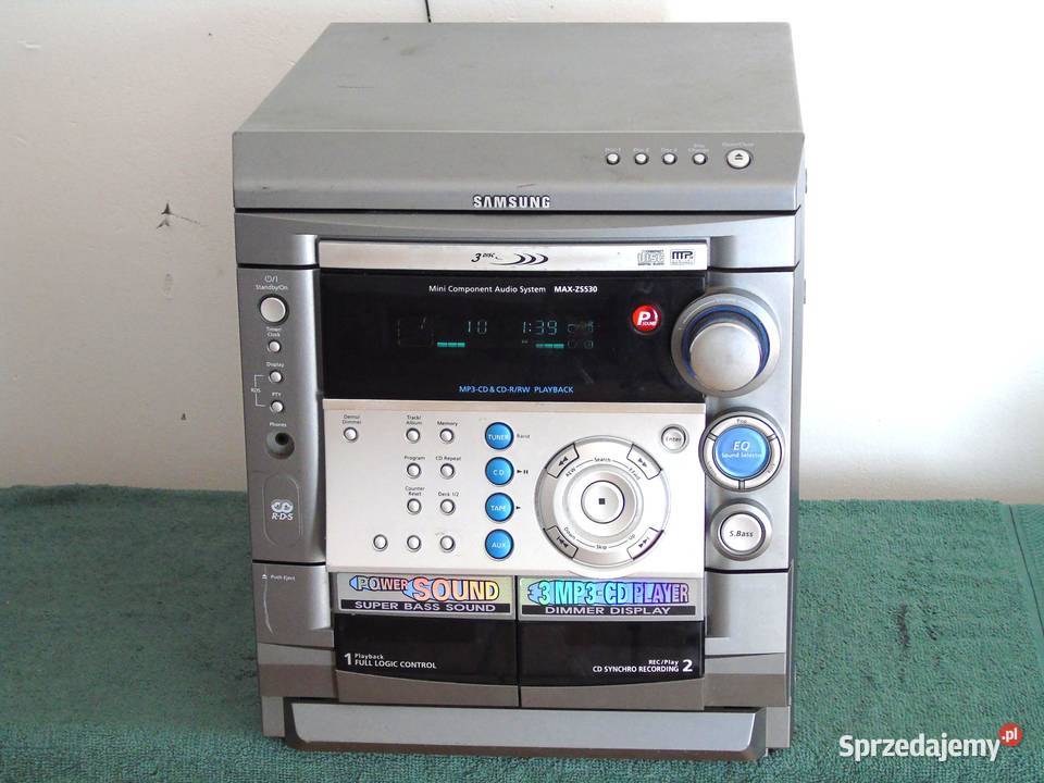 Wieża Samsung RDS CD AUX DOSTAWA Jasło sprzedam