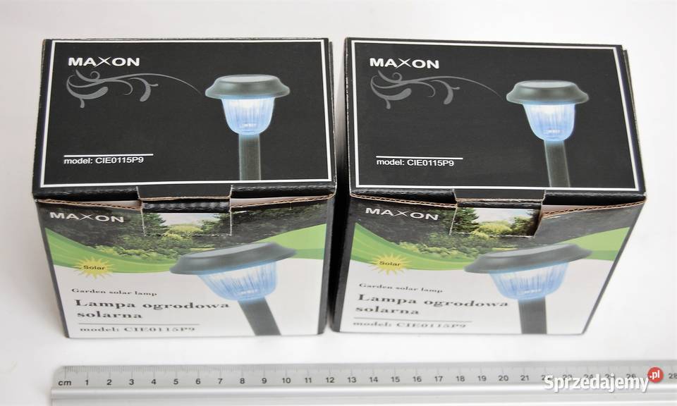 Lampa ogrodowa solarna Maxon CIE0115P9 2 39 Lublin