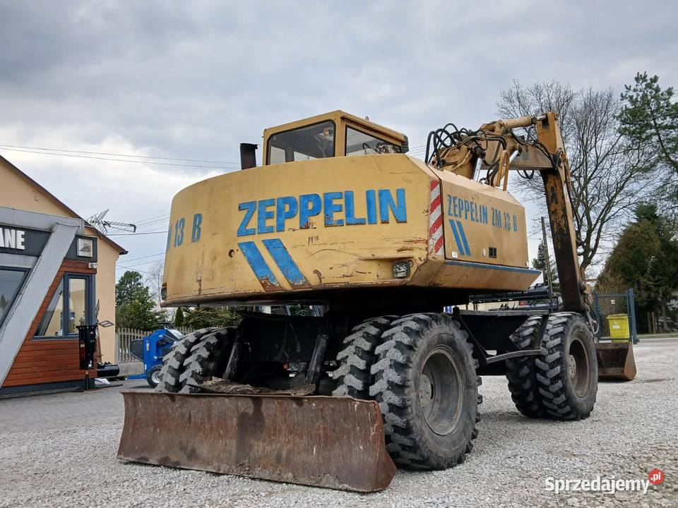 Koparka Kołowa Zeppelin ZM13B 1991 r SPRAWNA Złoczew