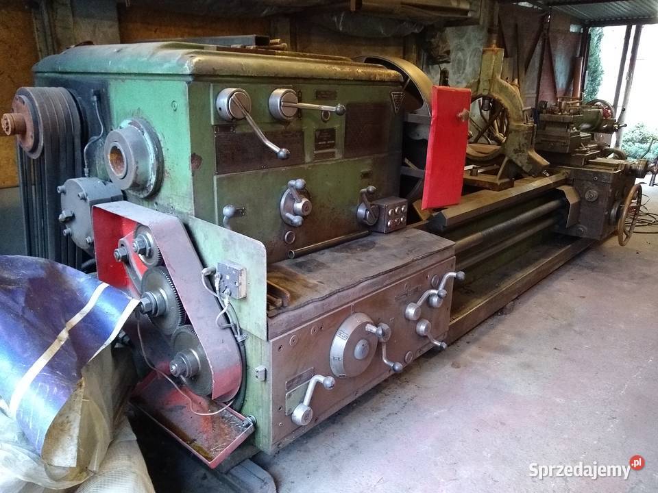 Duża tokarka STANKOIMPORT model 1A64 z DTRką