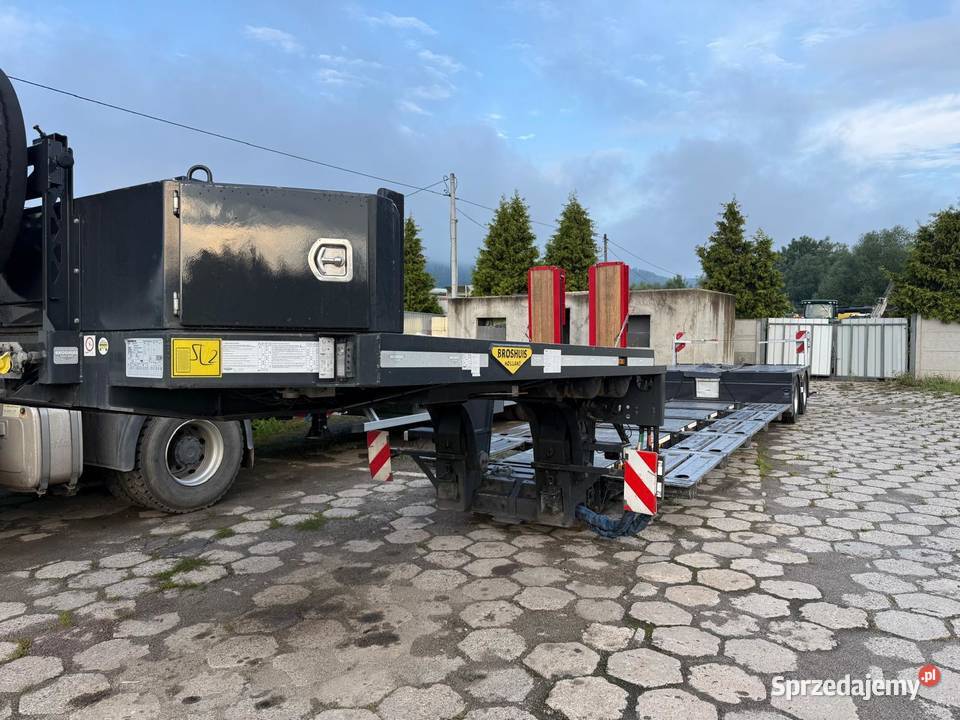 Naczepa niskopodwoziowa kombajnówka BROSHUIS Niskopodłogowe