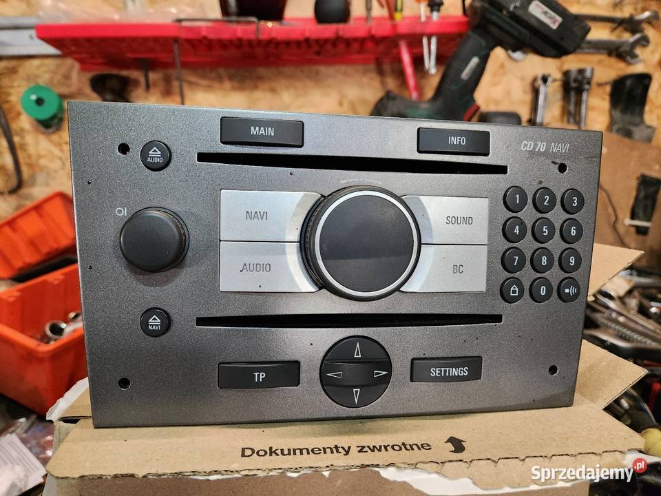 Radio Opel VectraAstraSignum itp CD70 NAVI Nysa sprzedam