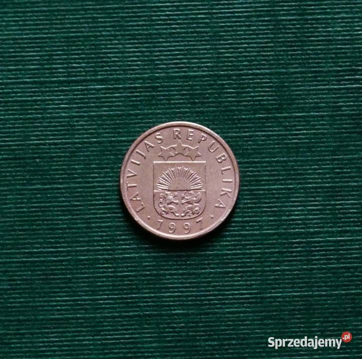 ŁOTWA 1 santim 1992r Gliwice