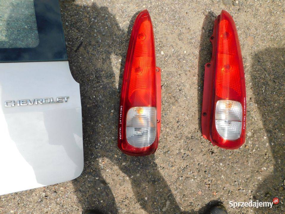 chevrolet tacuma lampa lewa WYSYŁKA Żory