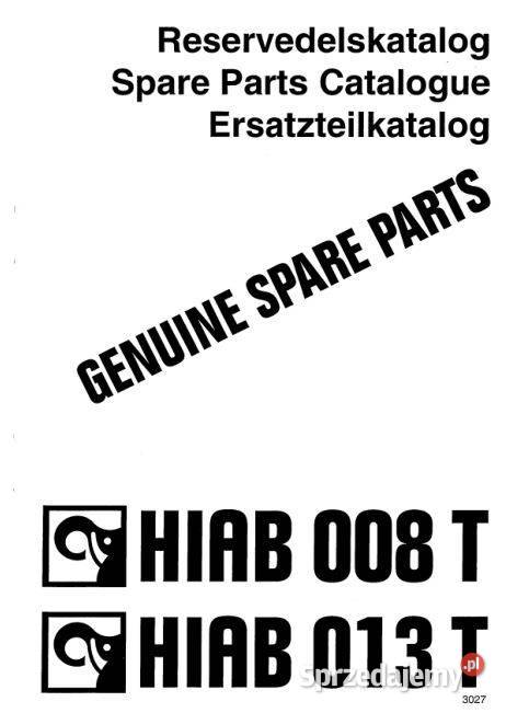 HIAB 008T 013T FOCO 4000 ZXX ZX ZXL katalog Kielce