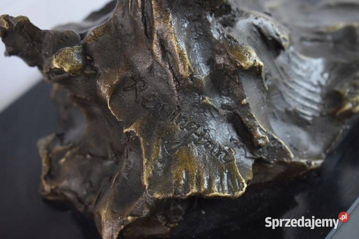 Kowboj na Koniu Dziki Zachód Rodeo Figura Rzeźba