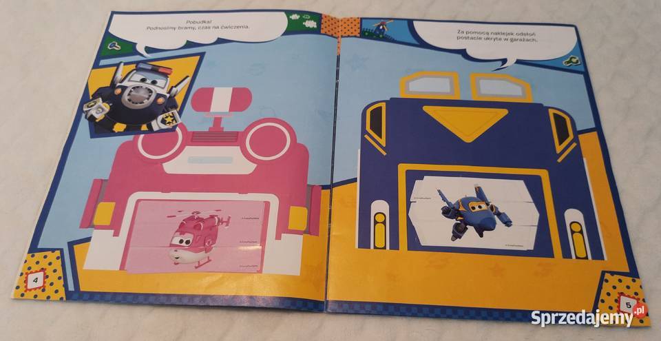 Super Wings Transformacje Ameet 2017 Książeczki ISBN 9788325327668 Czeladź