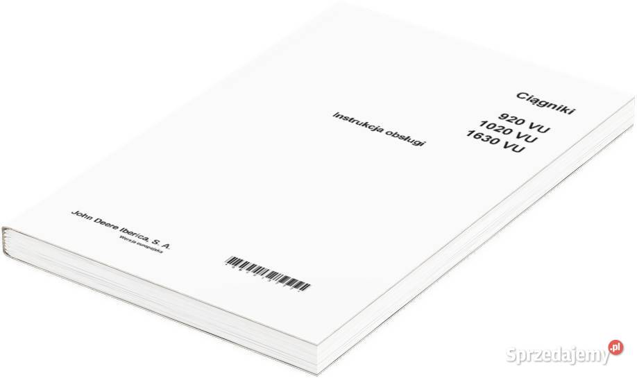 John Deere JD 2064 2264 Instrukcja katalog Szamotuły