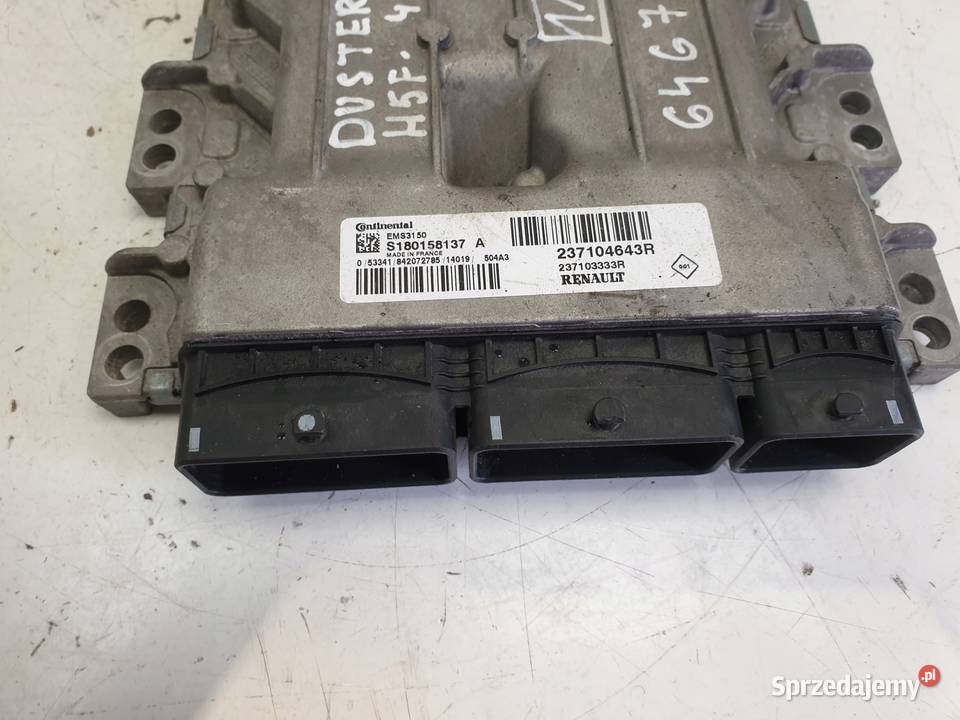 Dacia Duster II 12 TCe STEROWNIK SILNIKA Rudka