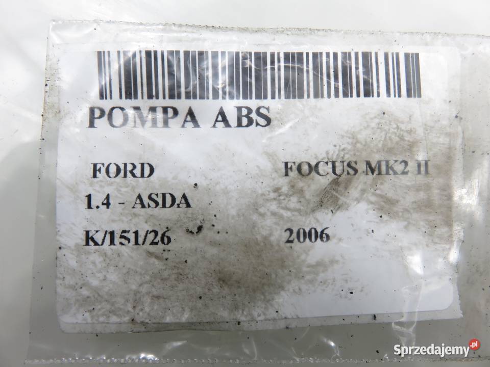 POMPA ABS FORD FOCUS MK2 II 10096001193