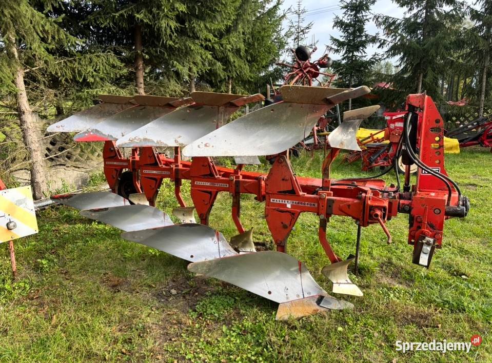 Pług 31 Huard 475 4 skibowy obrotowy Kuhn Massey mazowieckie Myszyniec