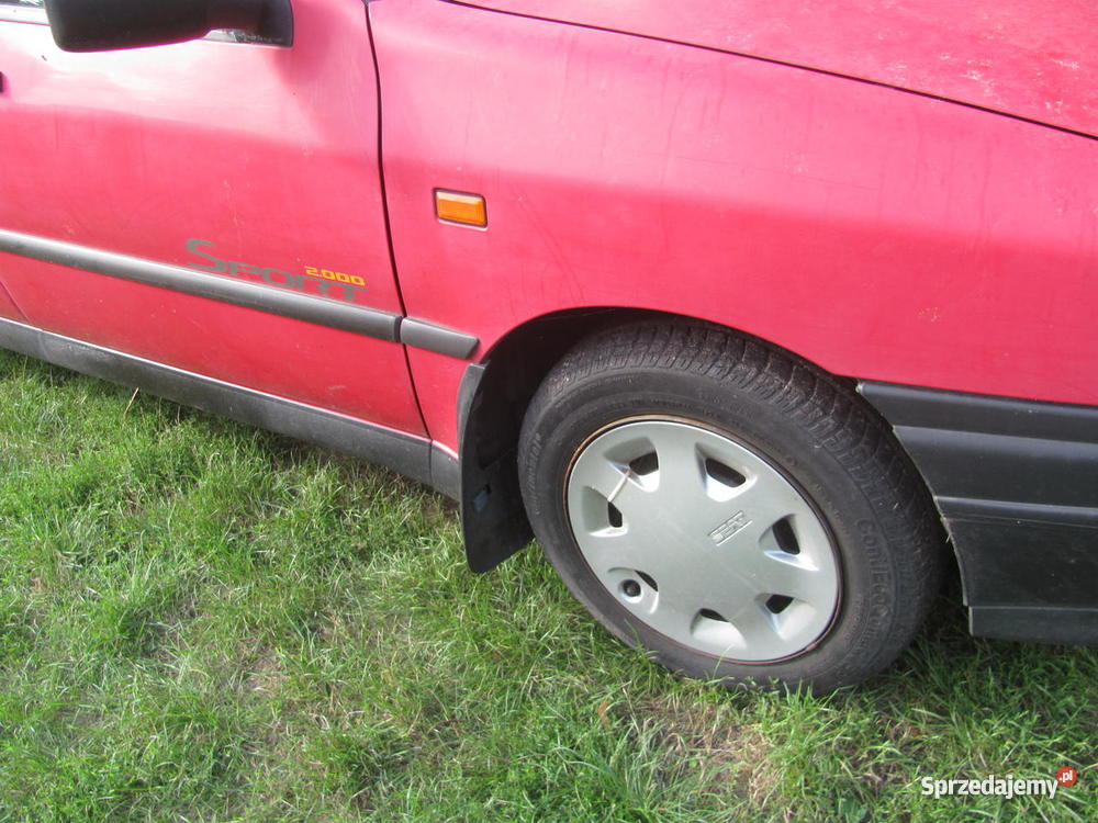 Seat Toledo 1993 czerwony 2000 bezwypadkowy Stare Łysogórki