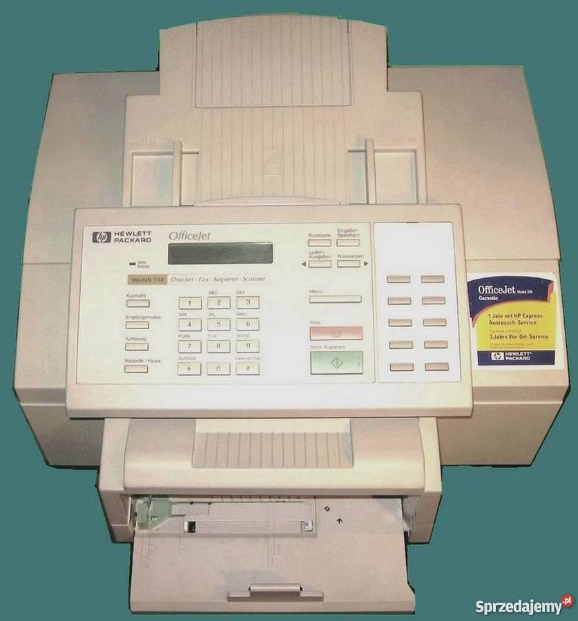 Officejet HP 350 DruckerfaxKopiere Scanner Szczerców