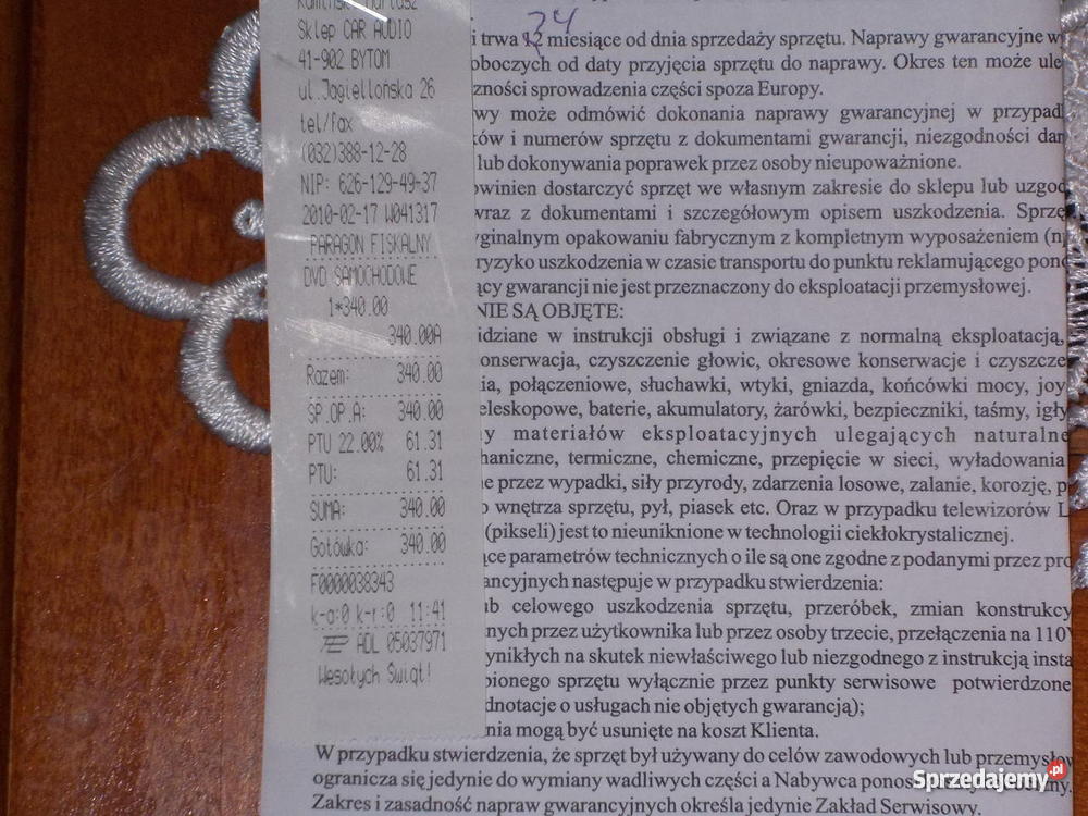 MANTA DVD PLAYER TV i Video Bytom