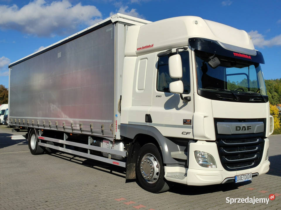 DAF CF 290 E6 Firana Tył Drzwi Dach Podnoszony 6700cm3 Samochody ciężarowe świętokrzyskie Widełki