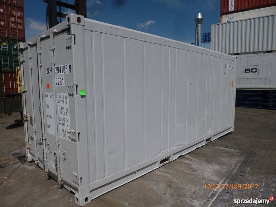 Kontener morski chłodniczy 40HCRF chłodnia Magazynowanie Wrocław sprzedam