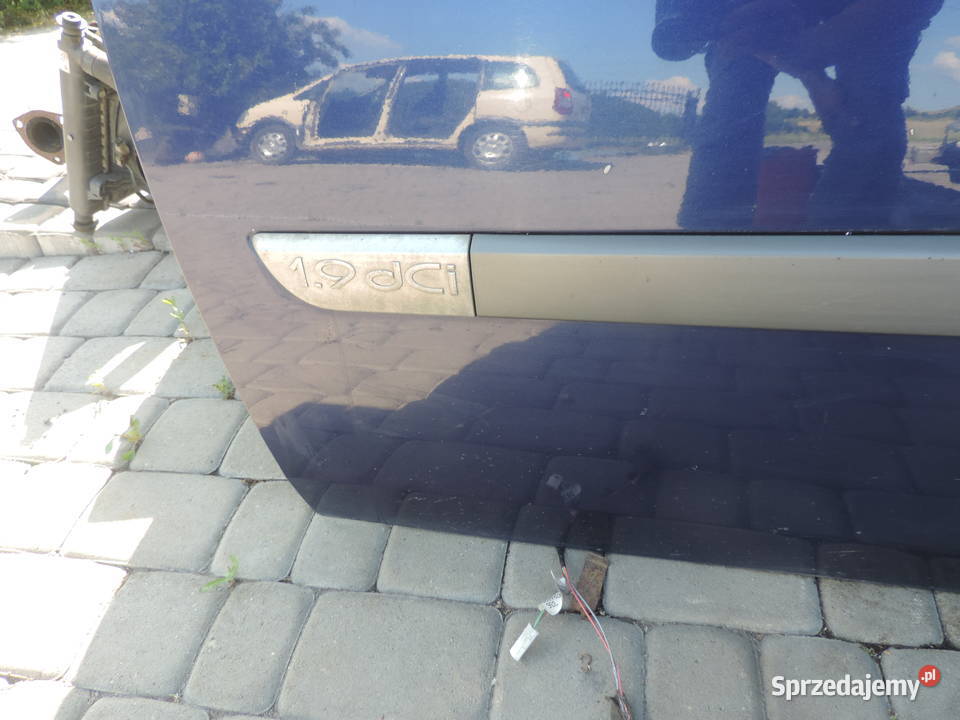 DRZWI LEWY PRZÓD RENAULT SCENIC 2 LAKIER TEF43 Karoseria Nowy Sącz