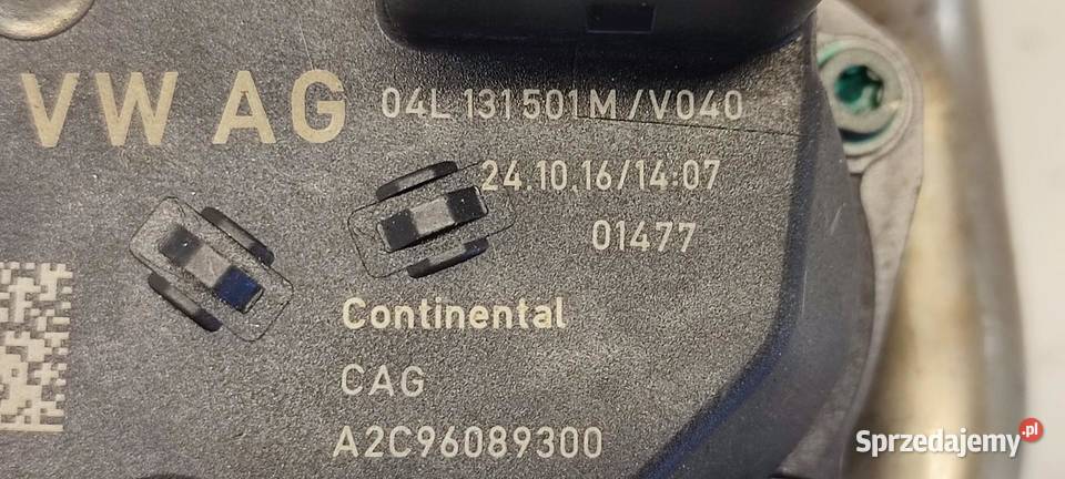 VW TIGUAN II CHŁODNICZKA EGR PRZEPUSTNICA dolnośląskie