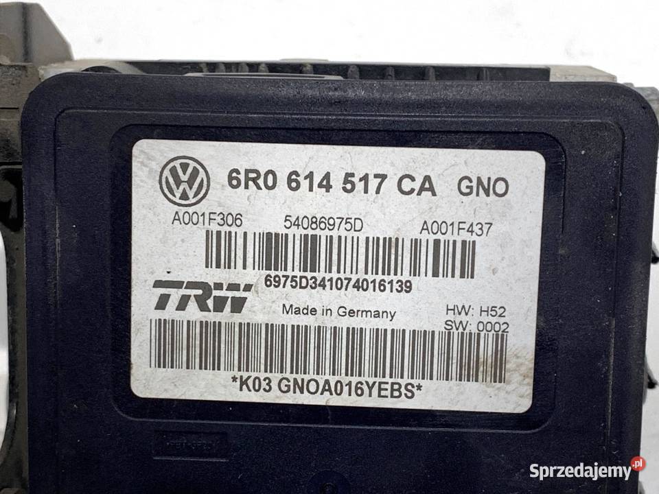 POMPA ABS SEAT TOLEDO IV 6R0614517CA 12 90 1219 podkarpackie