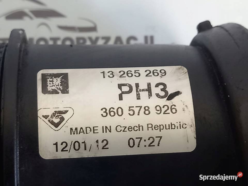 OPEL ZAFIRA C TOURER 12r wąż rura przewód Kielce