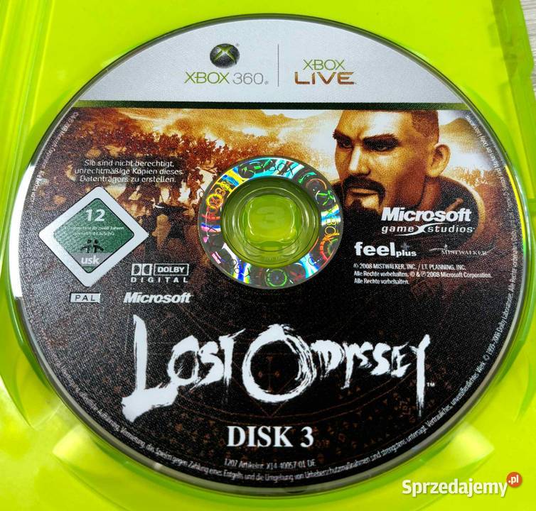Lost Odyssey Xbox 360 Elbląg sprzedam
