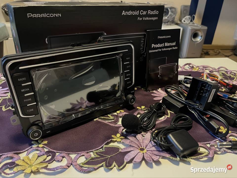 Radio Android CarPlay 7 VW SKODA SEAT NOWE Bytom