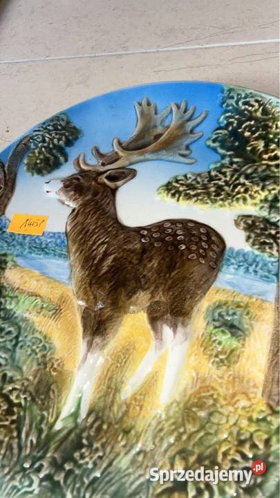 Patera Łoś Duża Do powieszenia Syg Numeryczna w Antyki, Sztuka, Kolekcje pomorskie Gdańsk