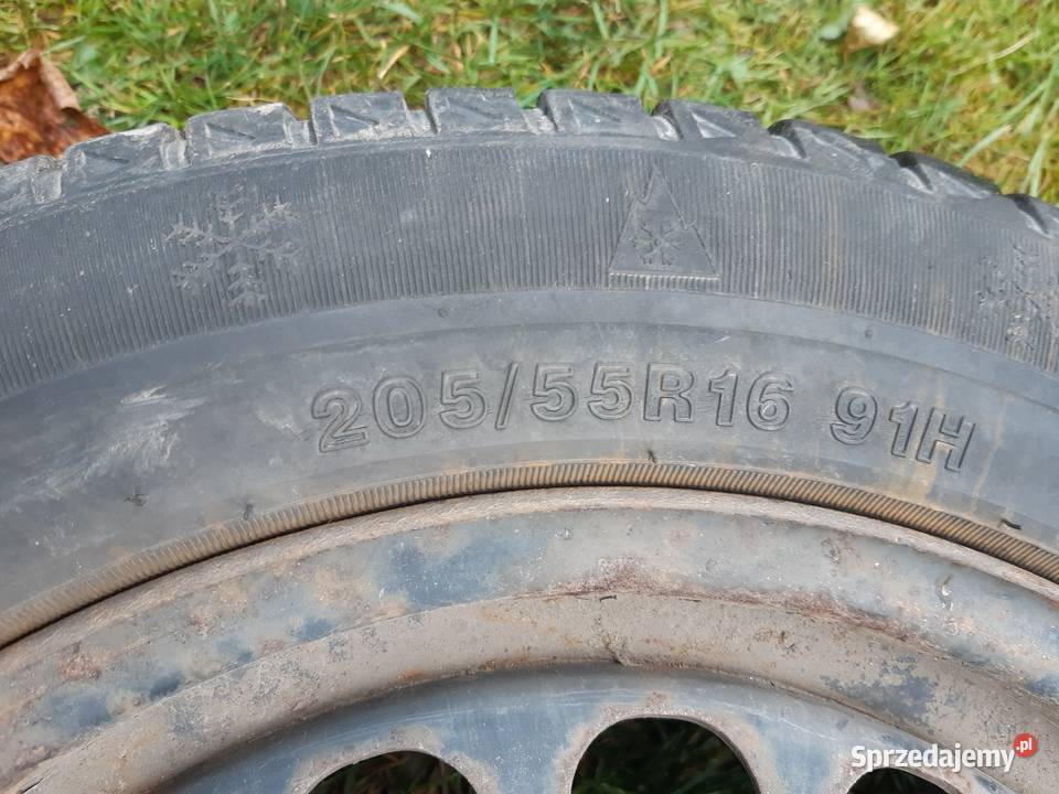 Felgi stalowe 16 opony zimowe 5x112 Średnica 16" Tomice