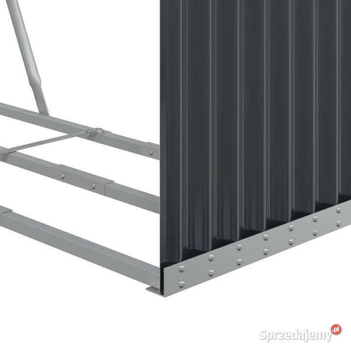 Stojak na drewno antracyt 120x45x210 stal Warszawa