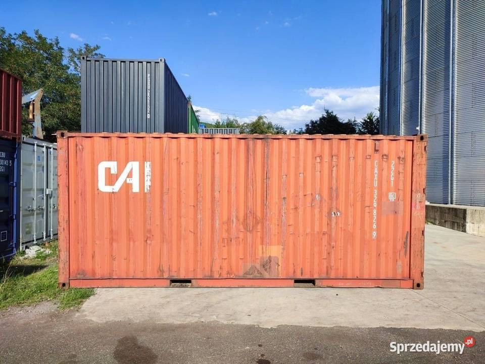Kontener morski magazynowy 20DV 6 metrowy sprzedam