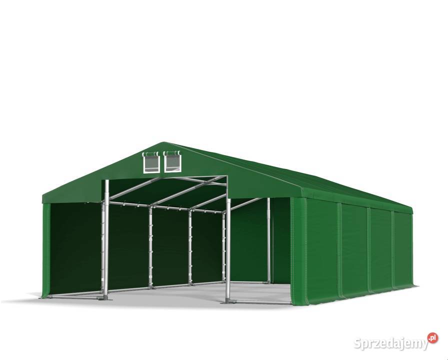 4x8x2m Namiot magazynowy szary całoroczny Winter Katowice