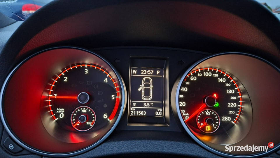 Volkswagen Golf GTD Automat Navi Klimatronik ABS Załom