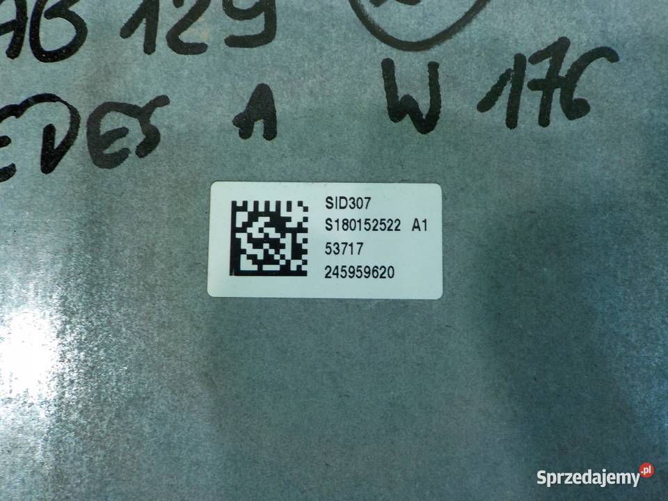 MERCEDES A W176 15 CDI 15r HB 5D sterownik mazowieckie Suków