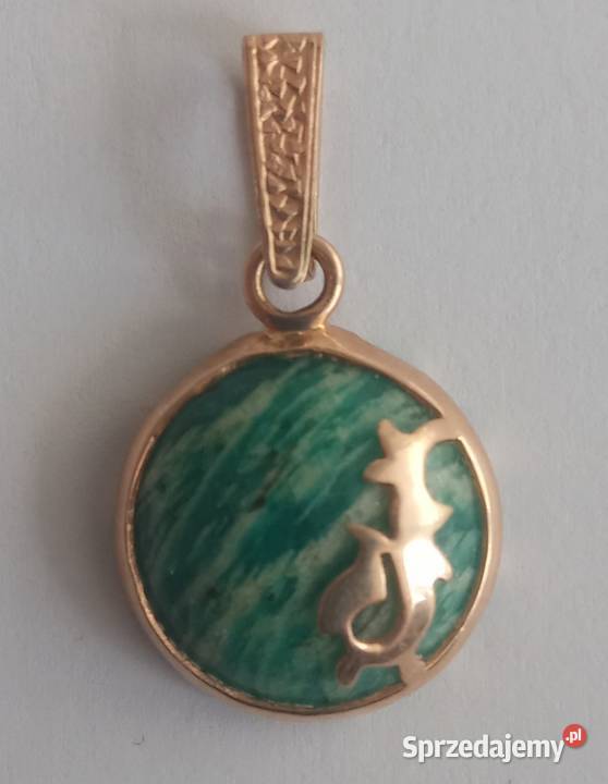 Złota przywieszkawisiorek pr583 lata 70 te złote Rzeszów