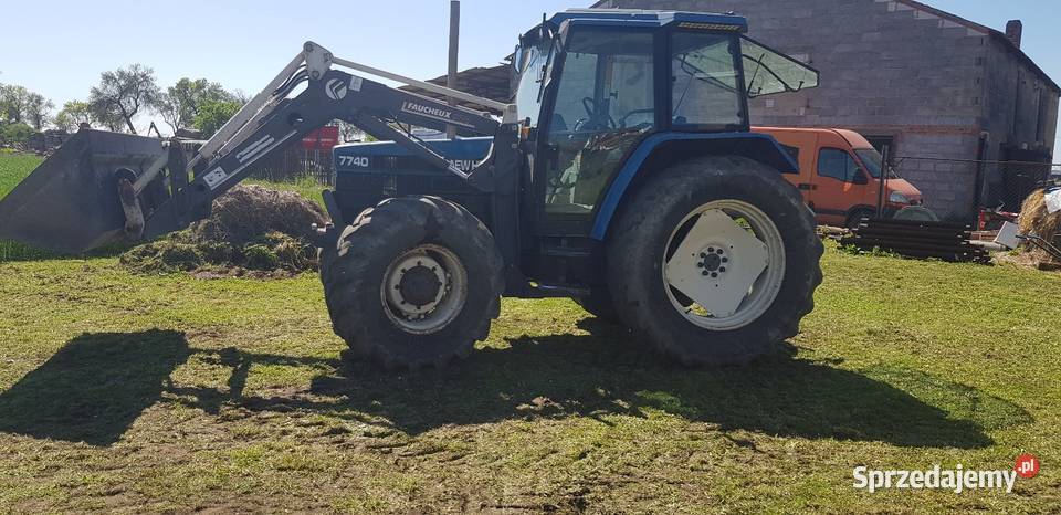 Ford 6640 holland 4x4 z turem Jutrosin