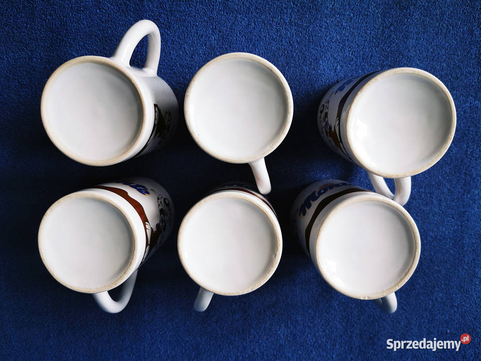 Kolekcjonerski zestaw 6 kubkóe Monte z Polkowice sprzedam