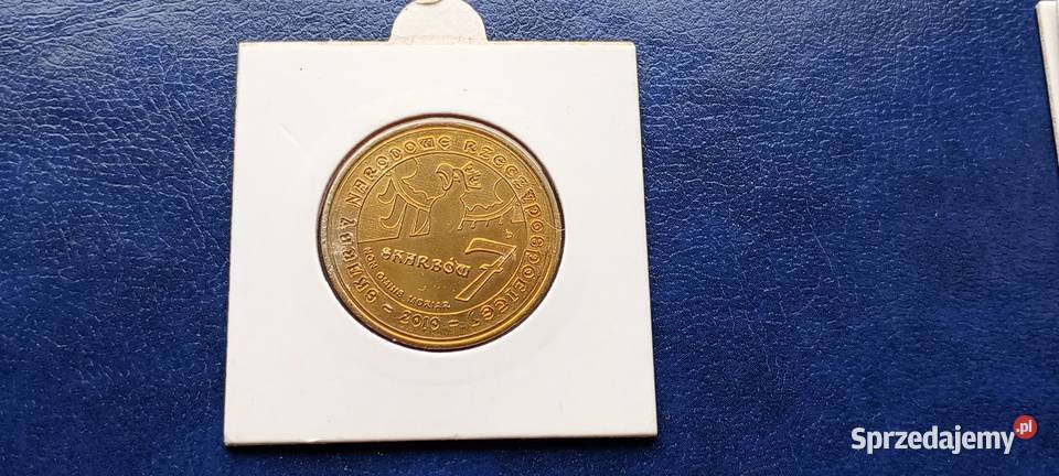 Stare monety Medal 7 skarbów Polska 3 podkarpackie Lesko