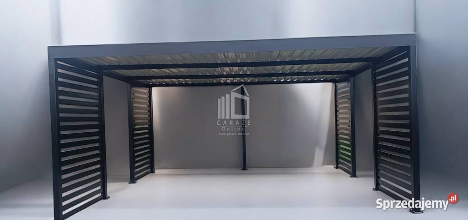 CarPort PREMIUM Wiata samochodowa 6x6 Antracyt Wrocław